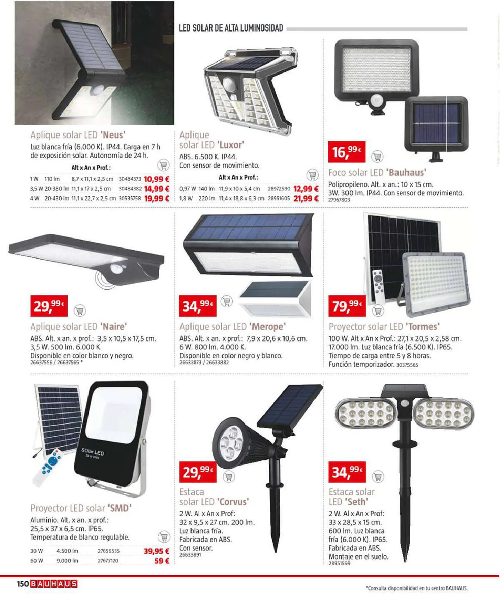 Catálogo de Folleto Bauhaus 7 de marzo al 15 de agosto 2023 - Página 150