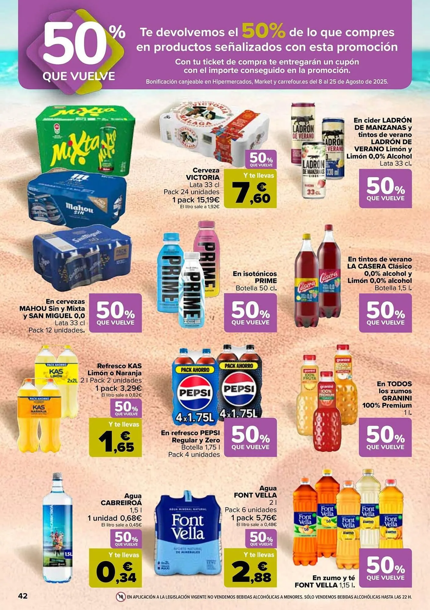 Catálogo de Folleto Carrefour 24 de julio al 7 de agosto 2025 - Página 42
