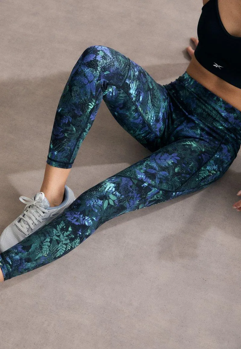 POWER WORKOUT LEGGINGS - Medias - green forest