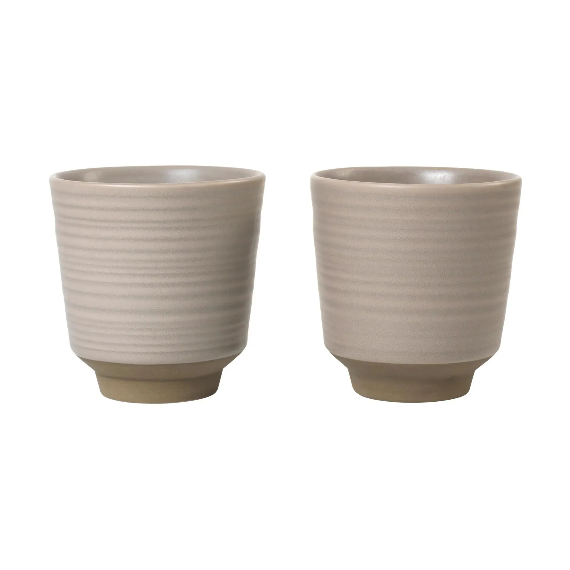 Miko mug 15 cl 2-pack Warm grey