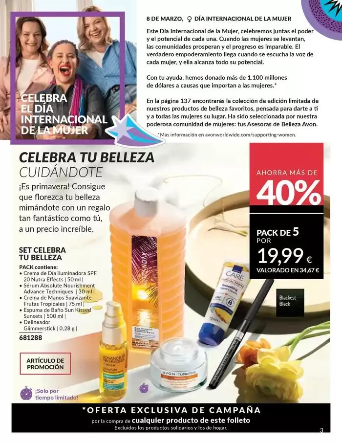 Catálogo de Catálogo AVON 3 de marzo al 31 de marzo 2025 - Página 3