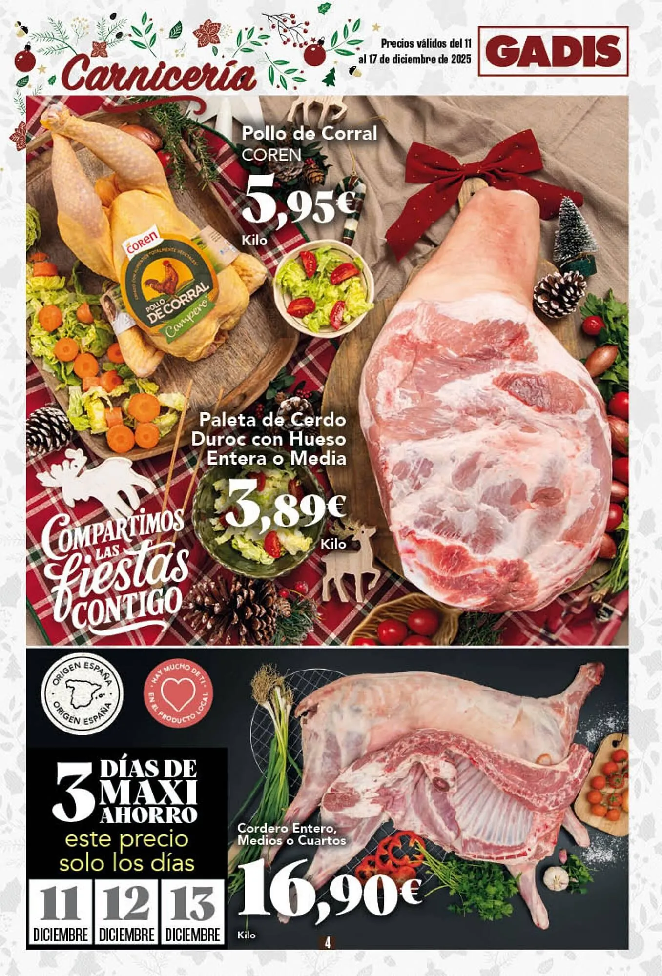 Catálogo de Folleto Gadis 11 de diciembre al 17 de diciembre 2025 - Página 4