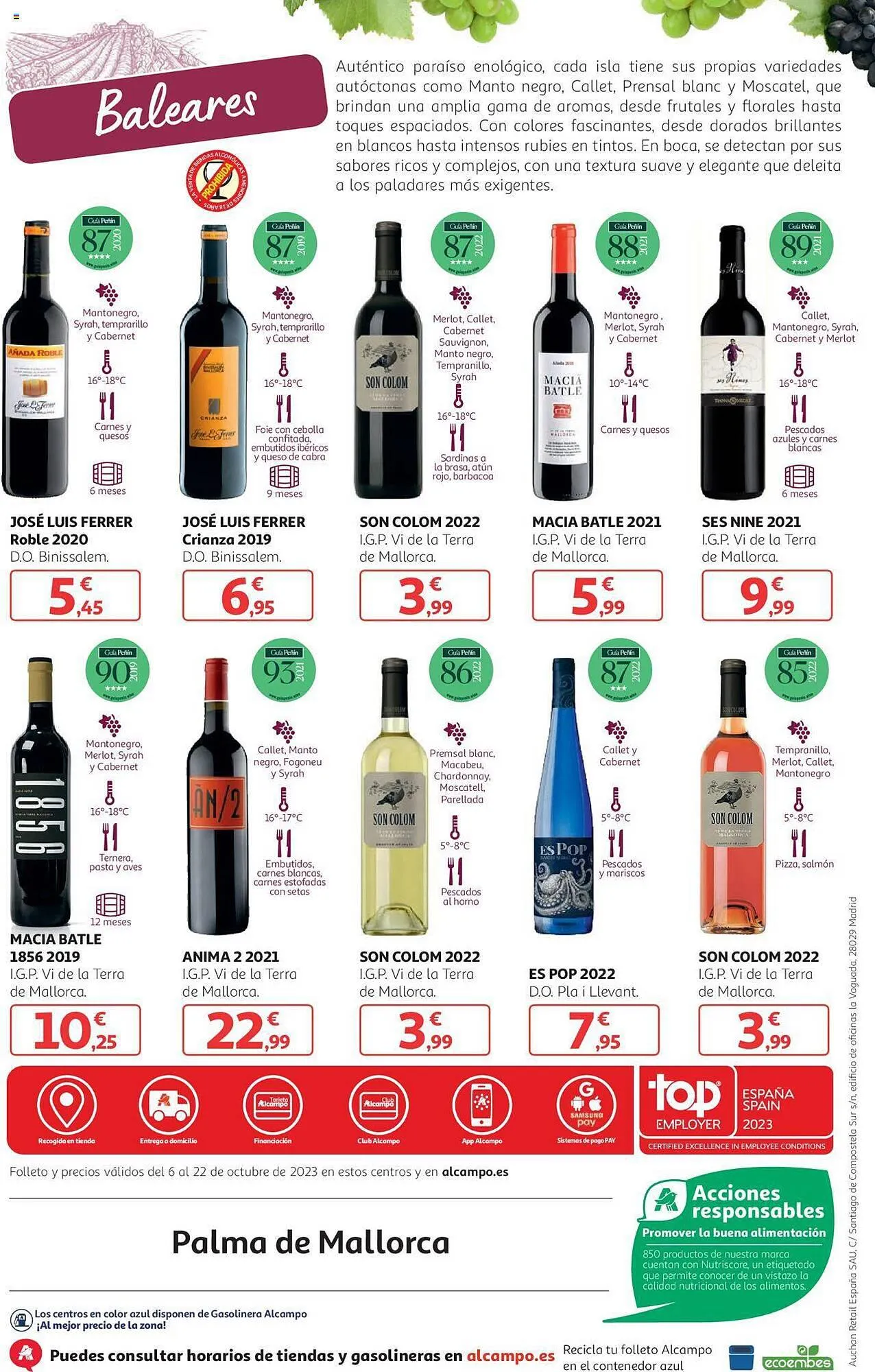 Catálogo de Folleto Alcampo 6 de octubre al 22 de octubre 2023 - Página 40