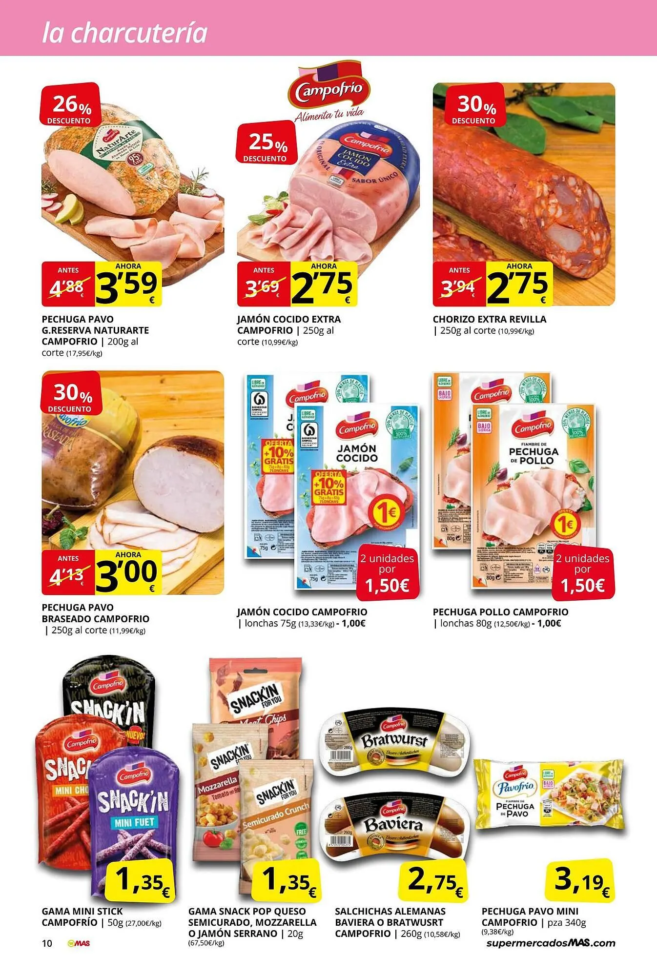 Catálogo de Folleto Supermercados MAS 29 de agosto al 30 de septiembre 2025 - Página 10