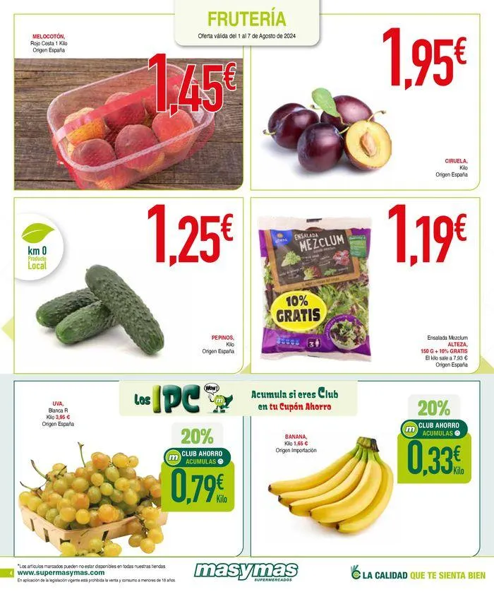 Catálogo de Oferta válida del 1 al 7 de Agosto de 2024 1 de agosto al 7 de agosto 2024 - Página 4