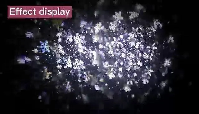 tormenta de nieve de navidad luces de proyección decoraciones de interior al aire libre búho lámpara de doble tubo interior y exterior festival de navidad lámpara decorativa control remoto enchufe de