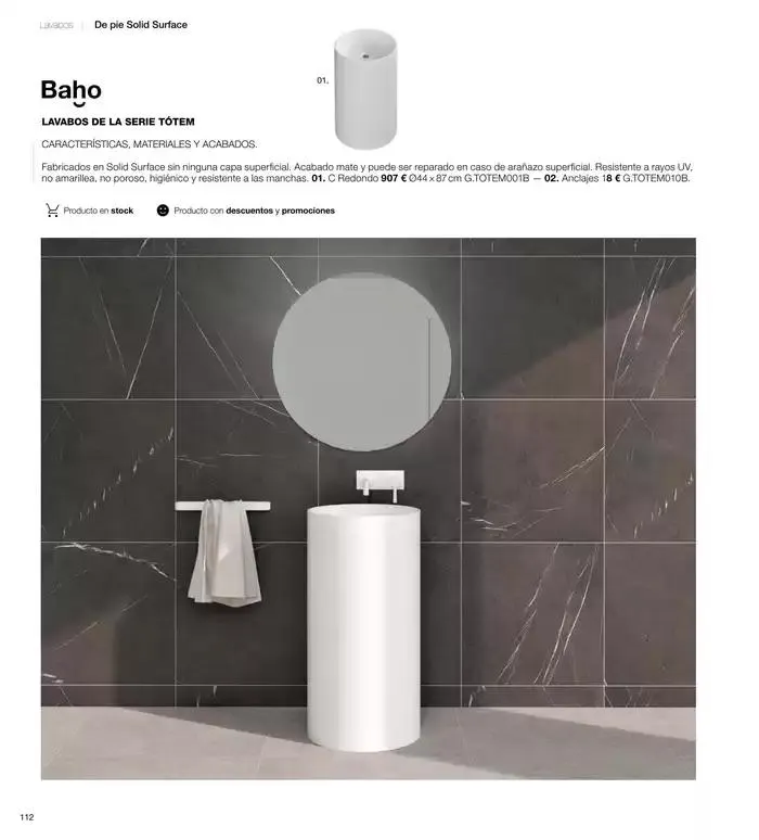 Catálogo de Catálogo de baños 24/25 2 de enero al 31 de agosto 2025 - Página 14
