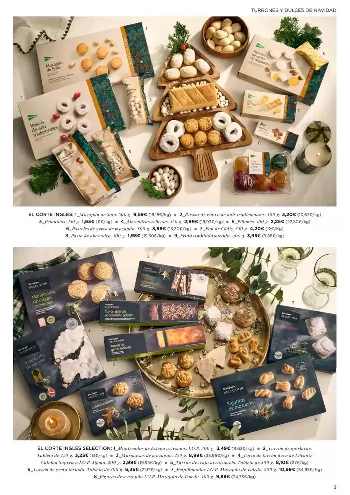 Catálogo de Dulces de Navidad 2024 Canarias 21 de noviembre al 5 de enero 2025 - Página 3