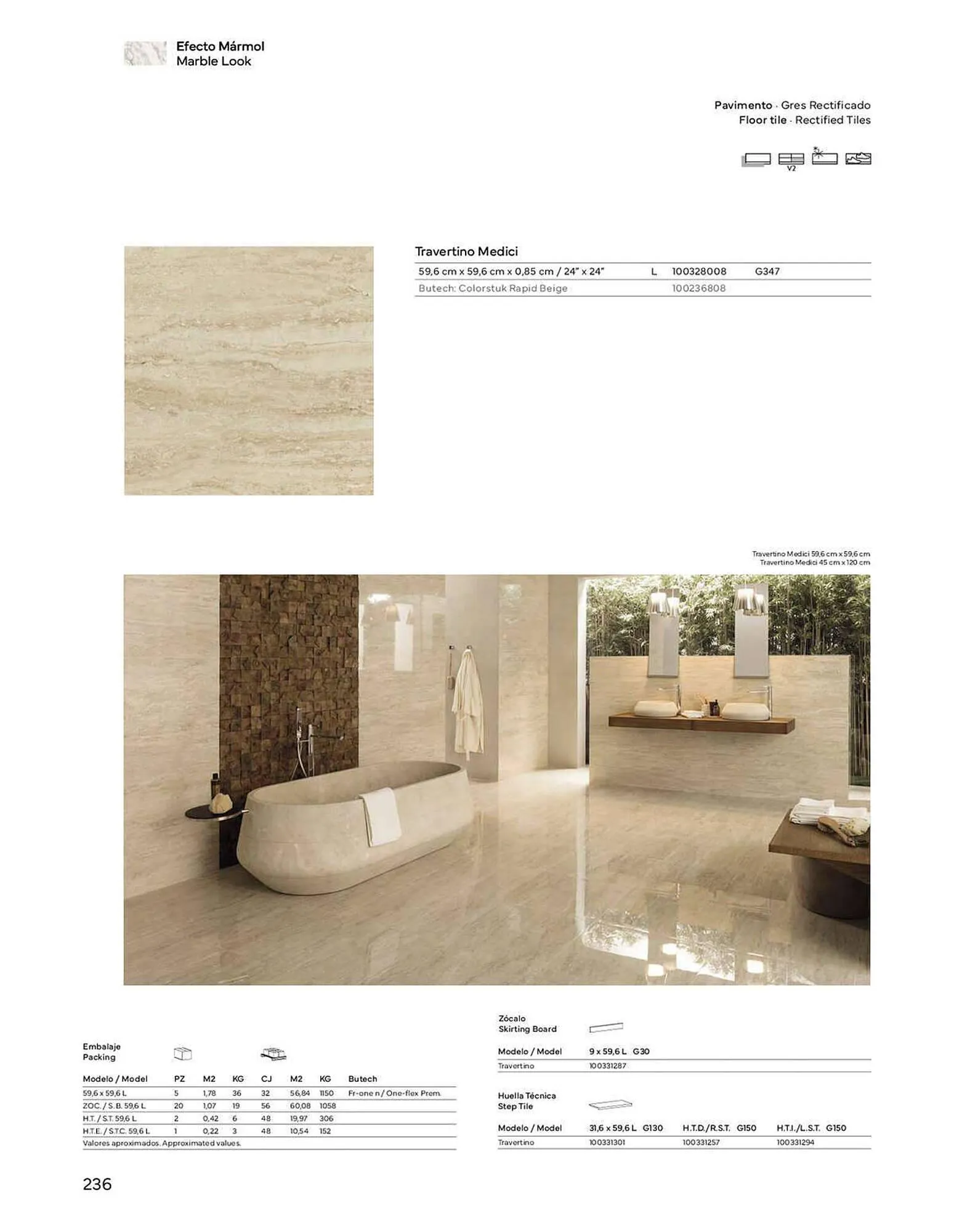 Catálogo de Folleto Porcelanosa 4 de enero al 1 de enero 2024 - Página 238