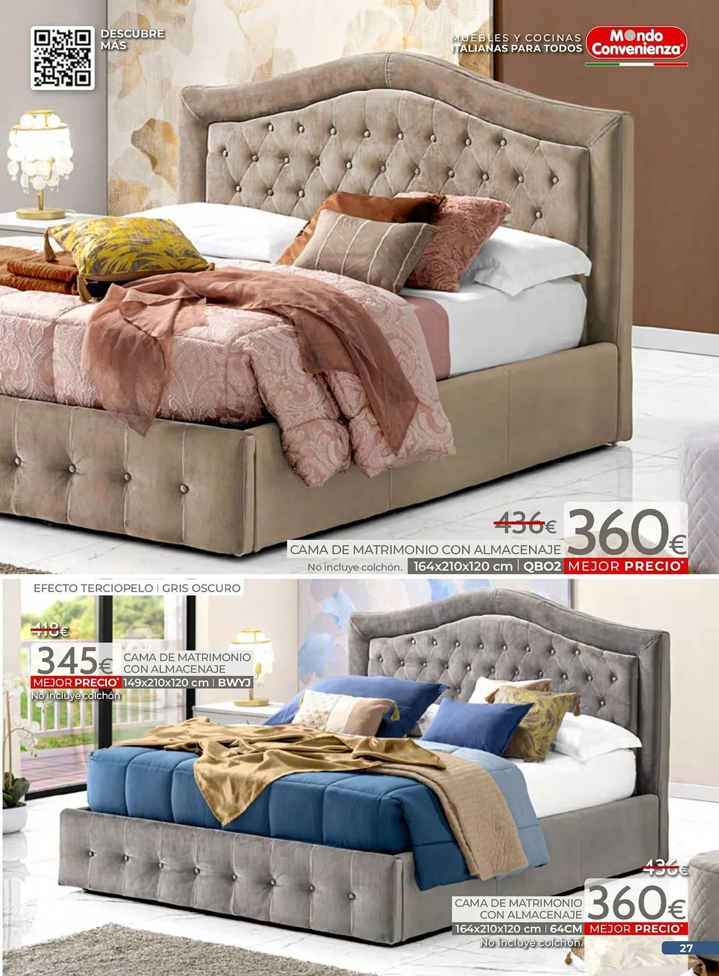 Catálogo de Folleto Mondo Convenienza 3 de junio al 15 de junio 2025 - Página 27