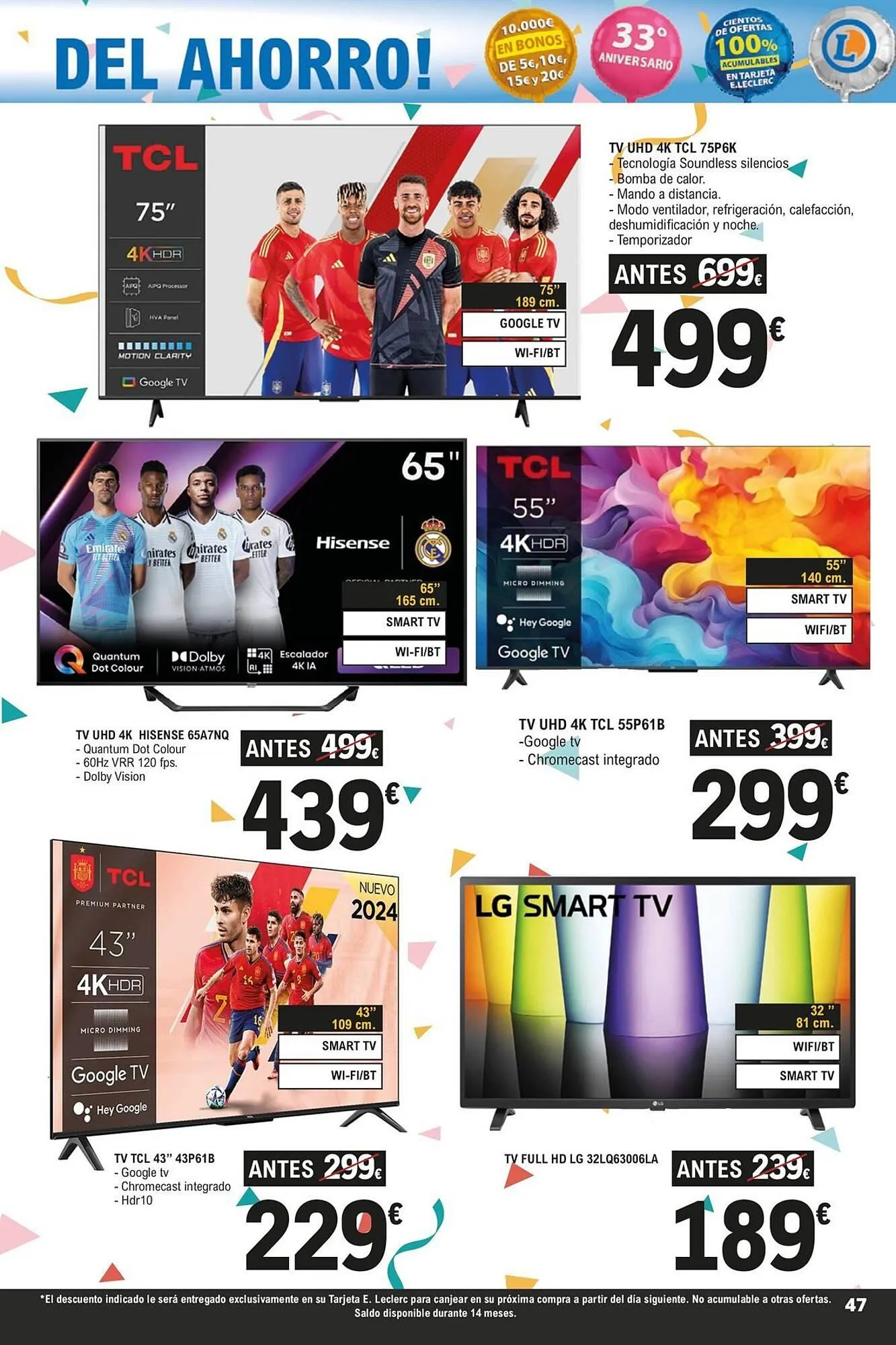 Catálogo de Folleto E.Leclerc 14 de julio al 29 de julio 2025 - Página 47