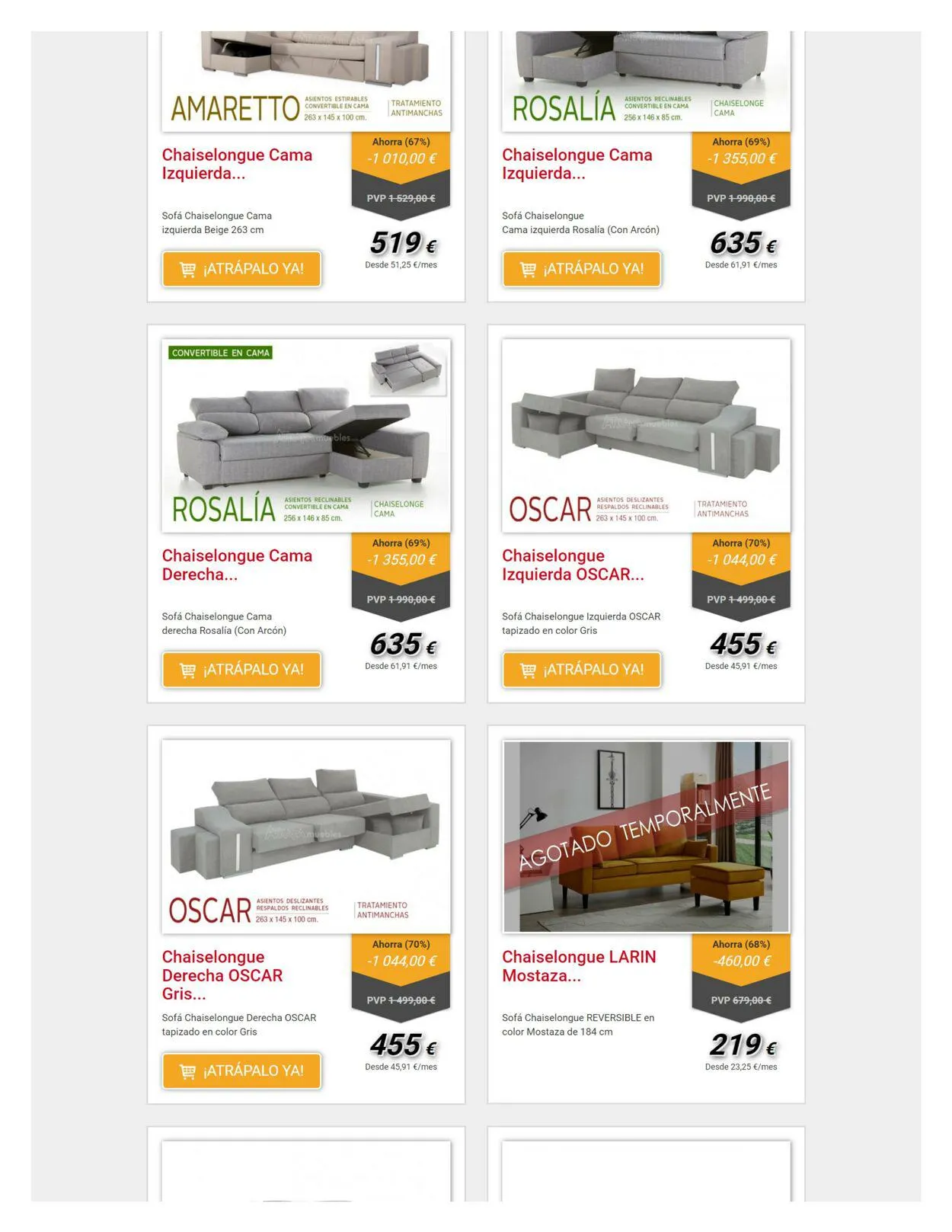 Catálogo de Atrapamuebles Oferta actual 26 de octubre al 8 de noviembre 2023 - Página 4
