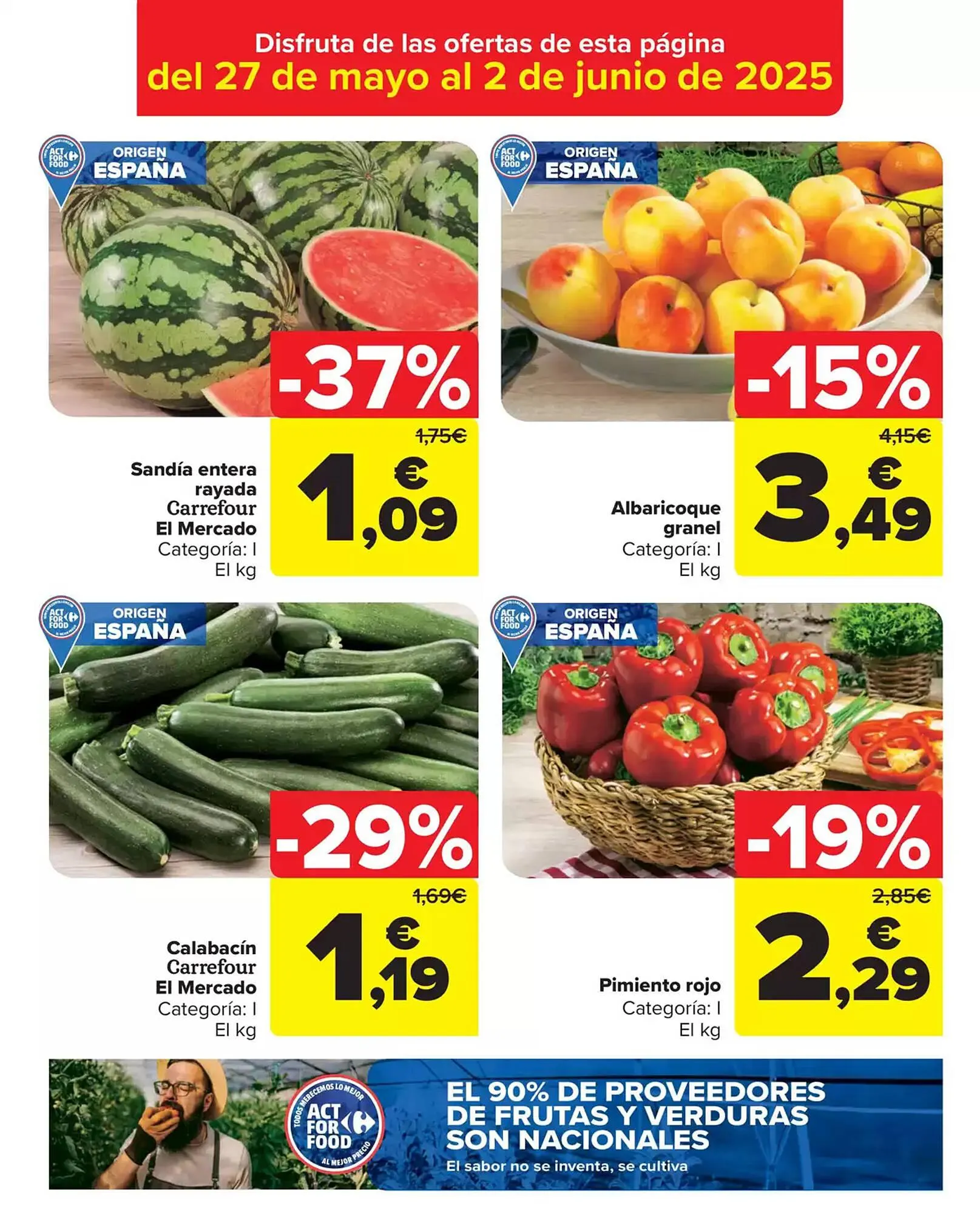 Catálogo de Folleto Carrefour Market 27 de mayo al 12 de junio 2025 - Página 3