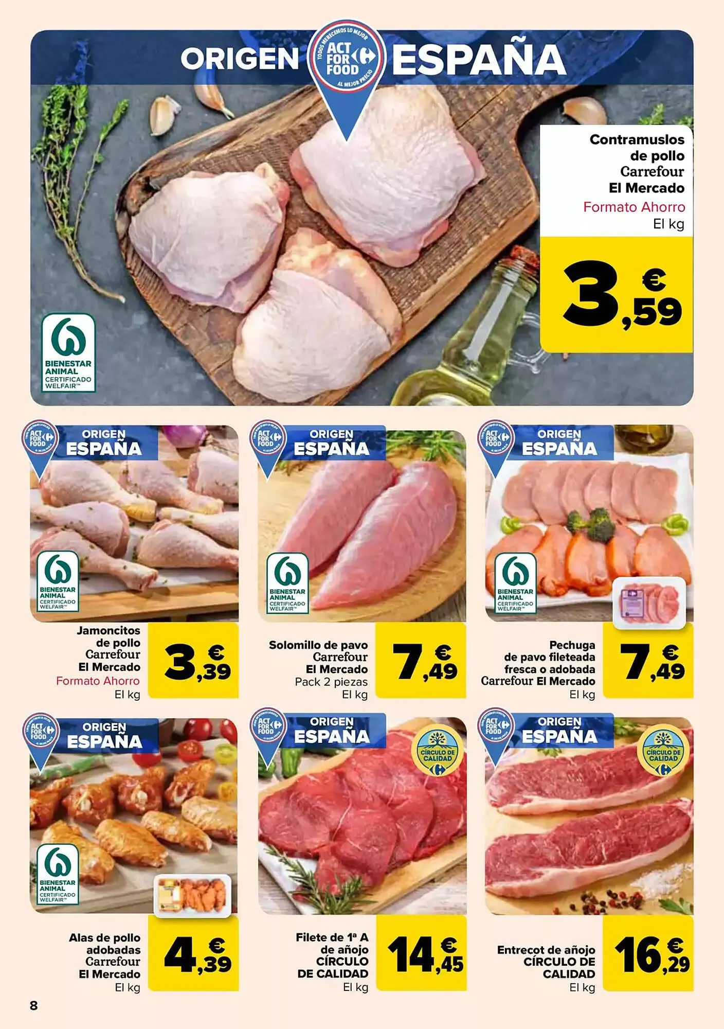 Catálogo de Folleto Carrefour 25 de marzo al 9 de abril 2025 - Página 8