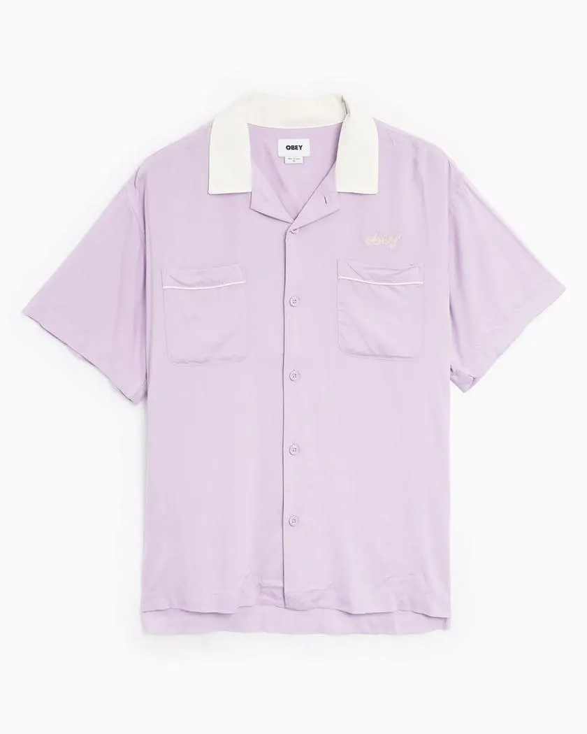 OBEY Clothing Badger Woven Men's Short Sleeve Shirt