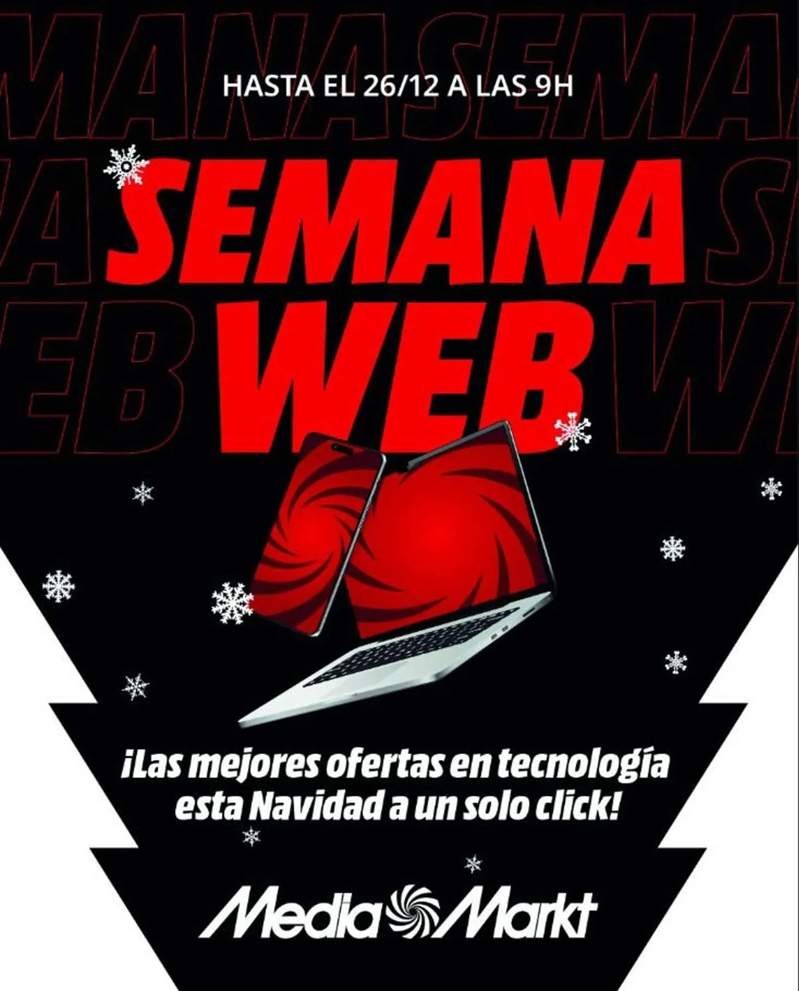 Catálogo de Folleto MediaMarkt 17 de diciembre al 26 de diciembre 2025 - Página 1