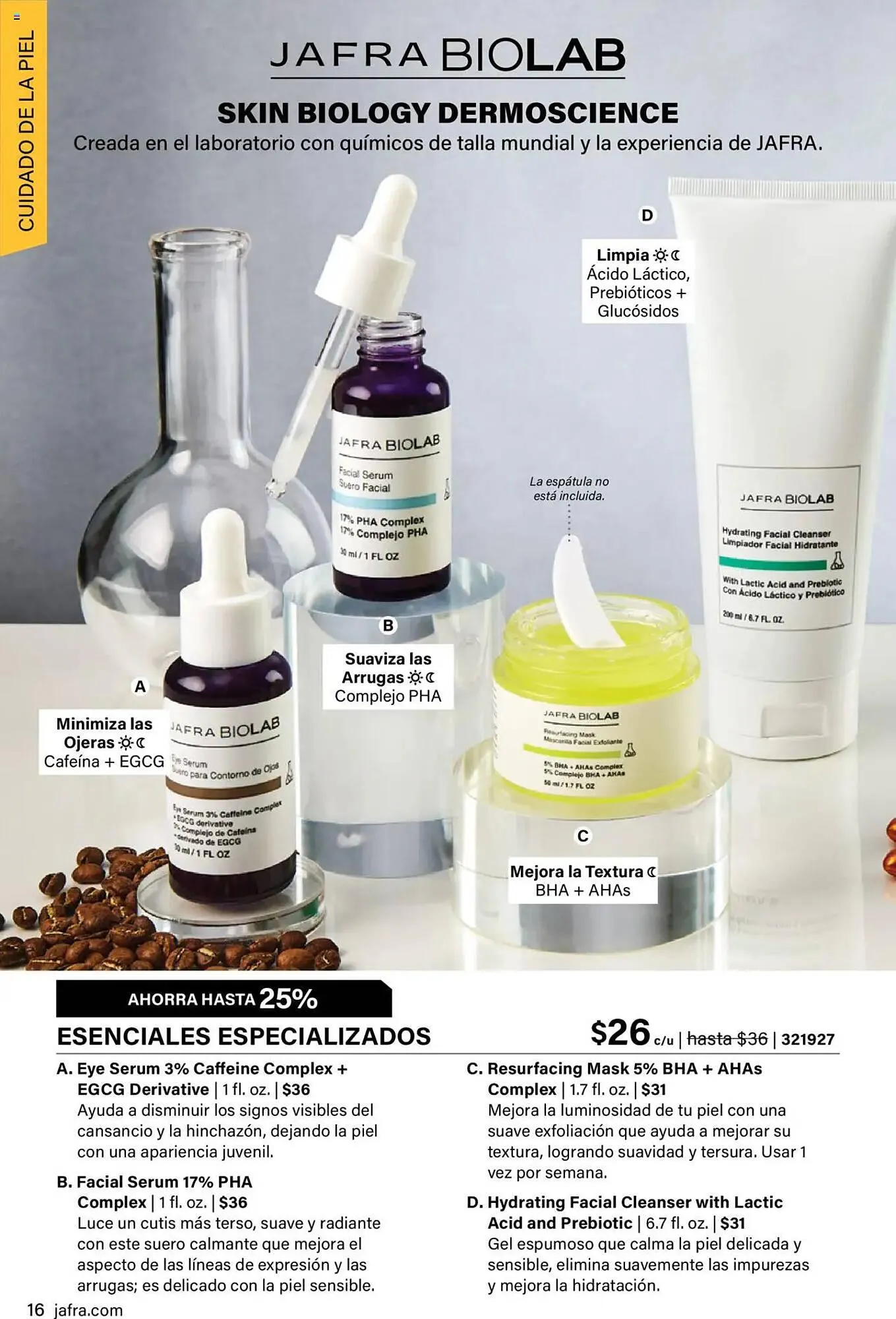 Catálogo de Folleto JAFRA 1 de mayo al 31 de mayo 2025 - Página 16