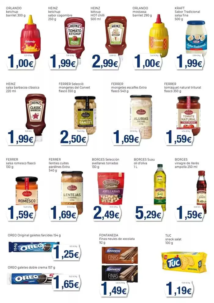 Catálogo de Preus valids fins al 17 de maig 28 de abril al 17 de mayo 2025 - Página 7