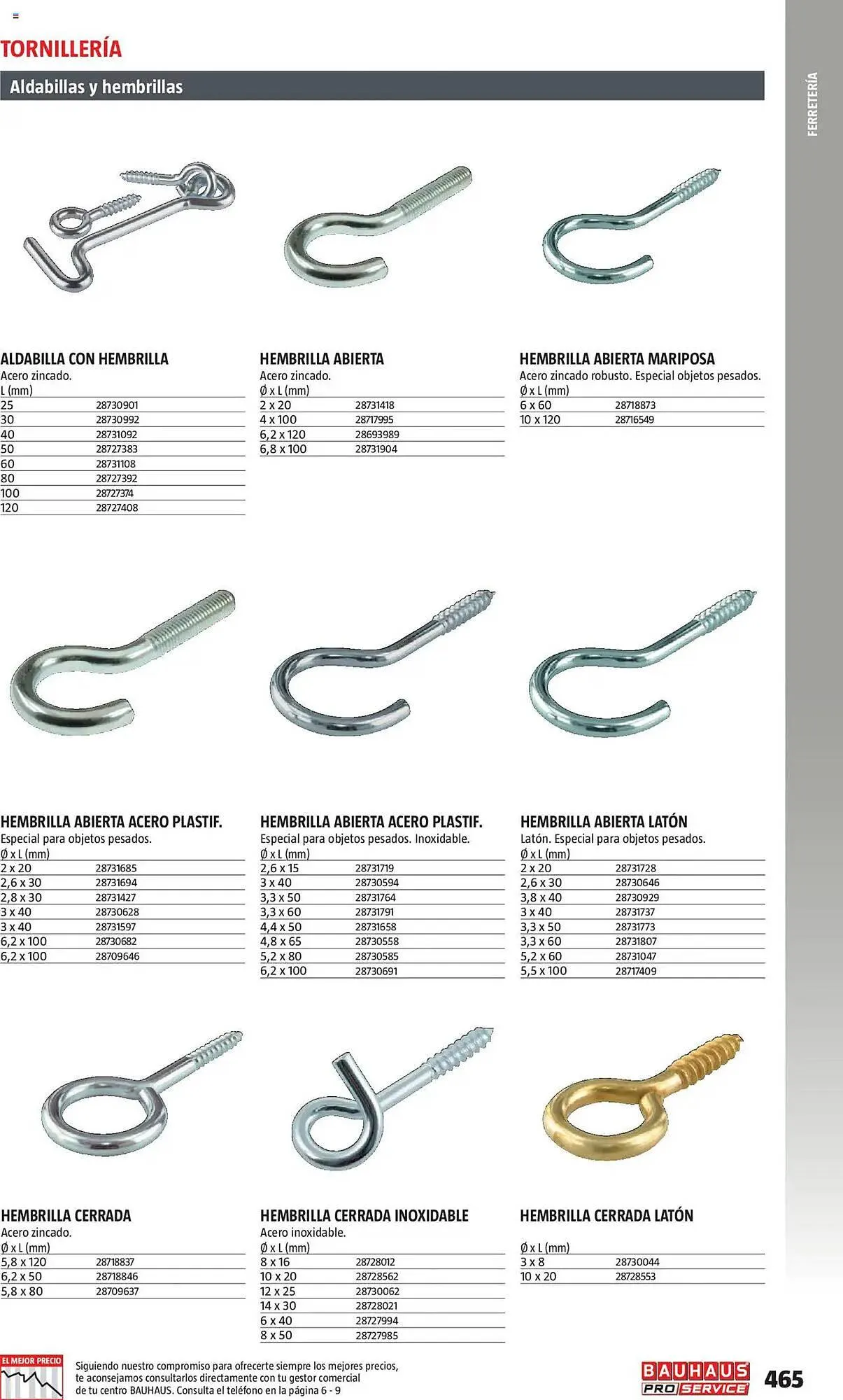 Catálogo de Folleto Bauhaus 24 de febrero al 31 de diciembre 2025 - Página 465