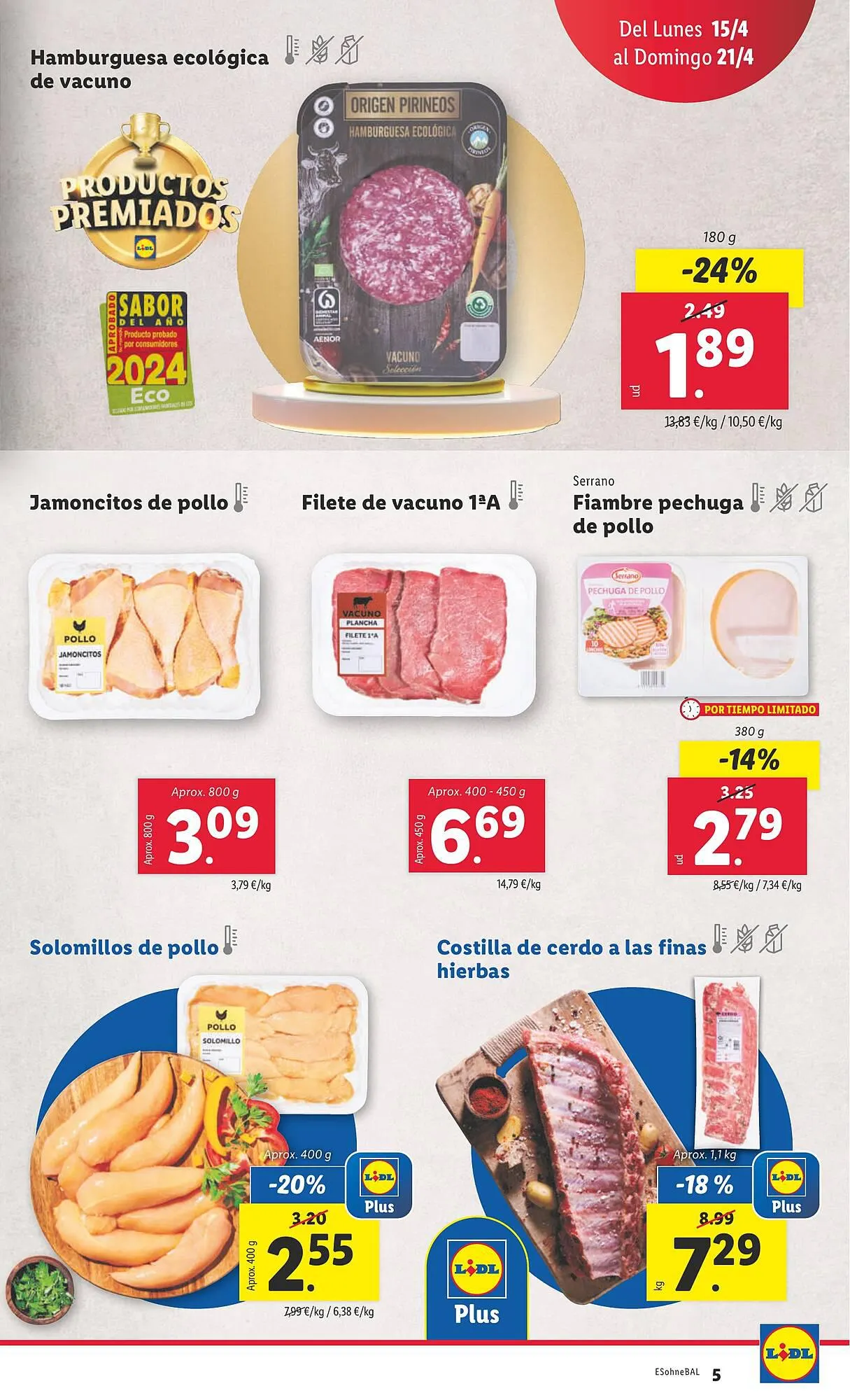 Catálogo de Folleto Lidl 15 de abril al 21 de abril 2024 - Página 5