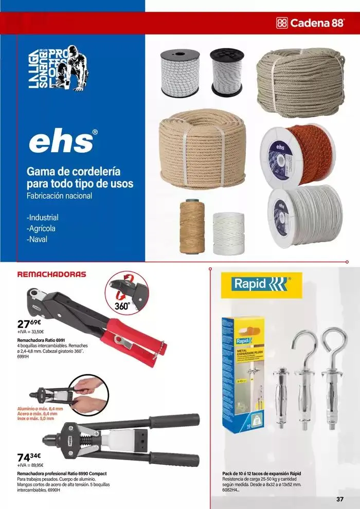 Catálogo de La mayor red de ferreterías y suministros del país 7 de abril al 31 de diciembre 2025 - Página 37
