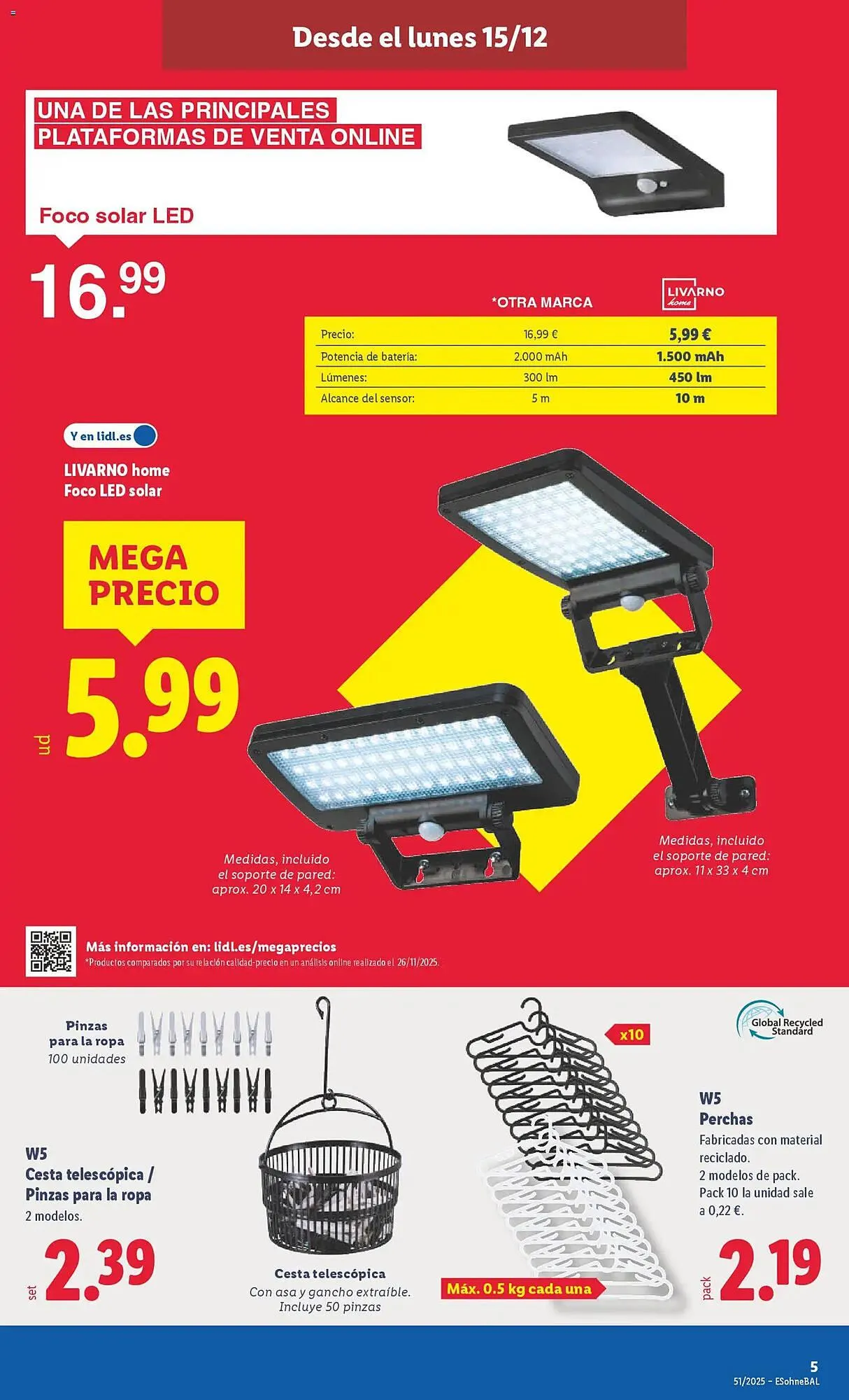 Catálogo de Catálogo Lidl 15 de diciembre al 21 de diciembre 2025 - Página 11