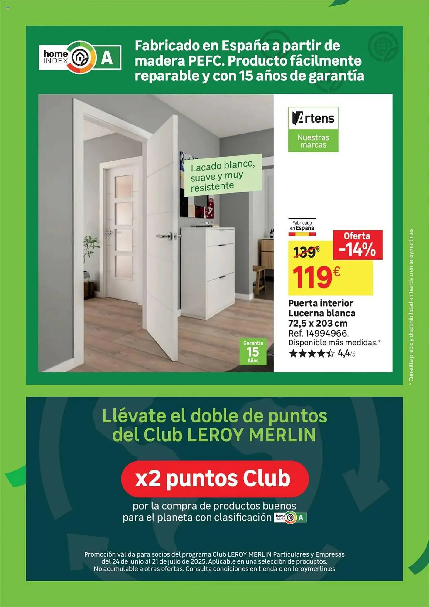 Catálogo de Folleto Leroy Merlin 24 de junio al 21 de julio 2025 - Página 57