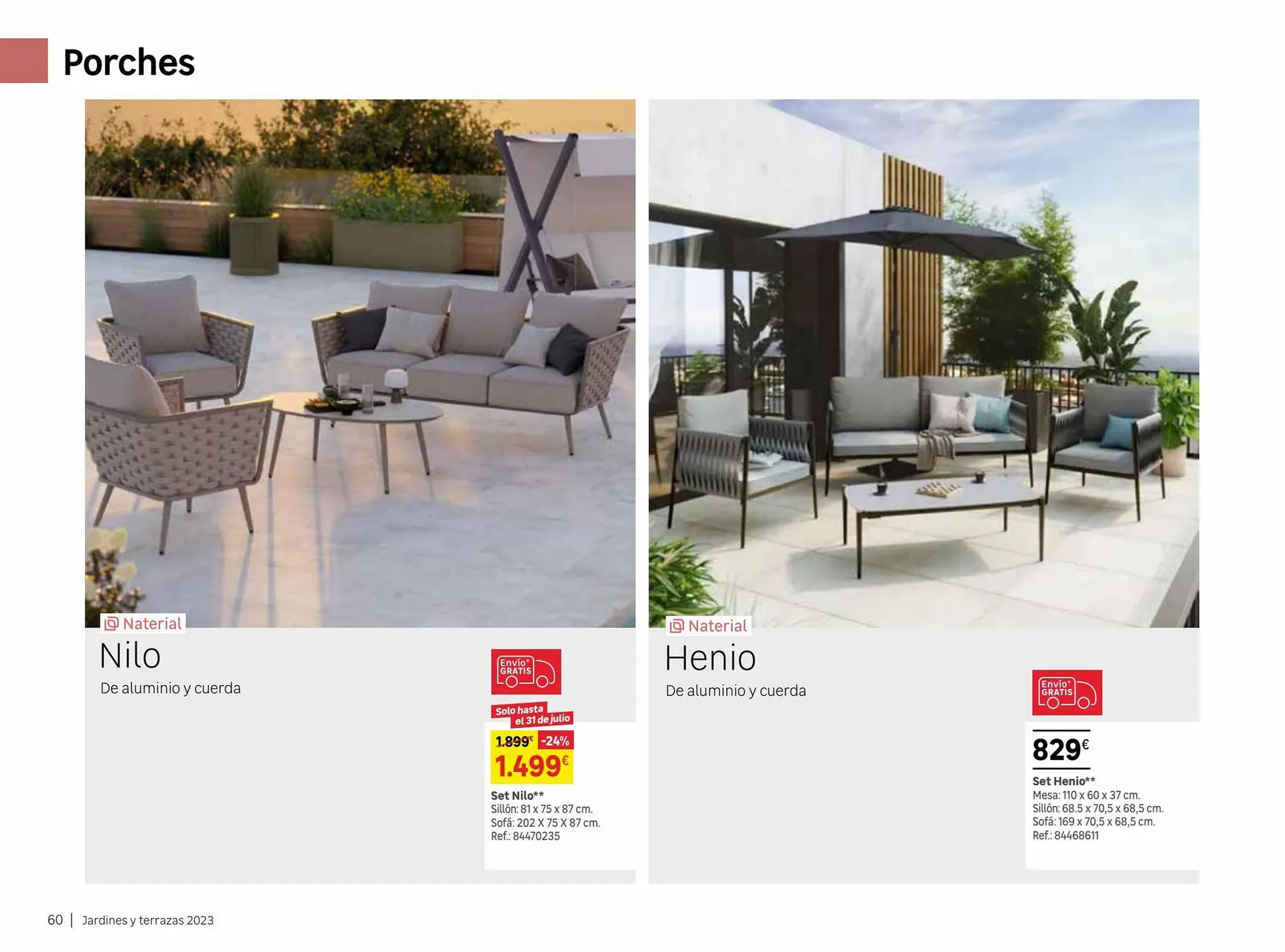 Catálogo de Folleto Leroy Merlin 9 de junio al 31 de julio 2023 - Página 60