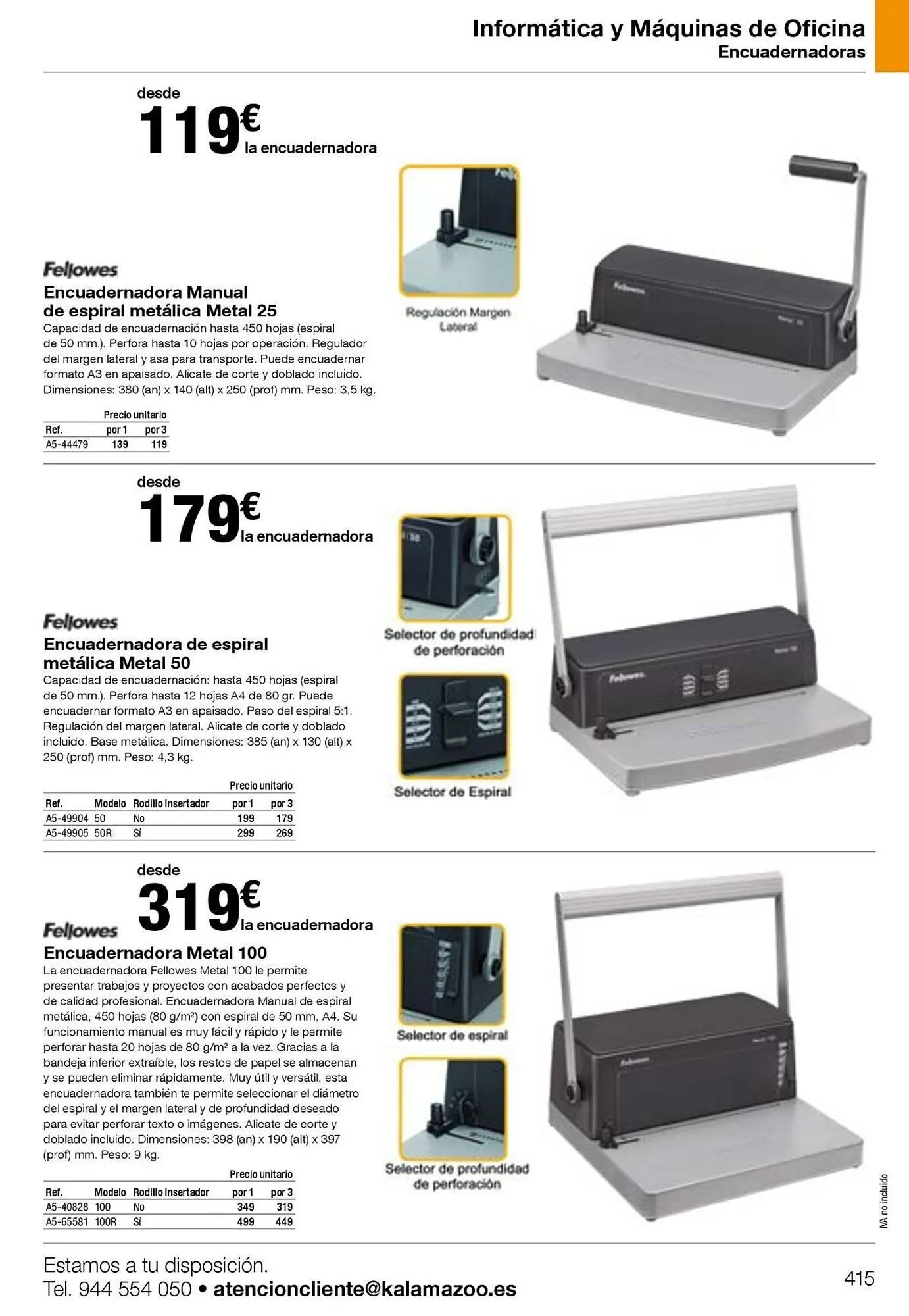 Catálogo de Folleto Staples Kalamazoo 19 de enero al 31 de diciembre 2026 - Página 415