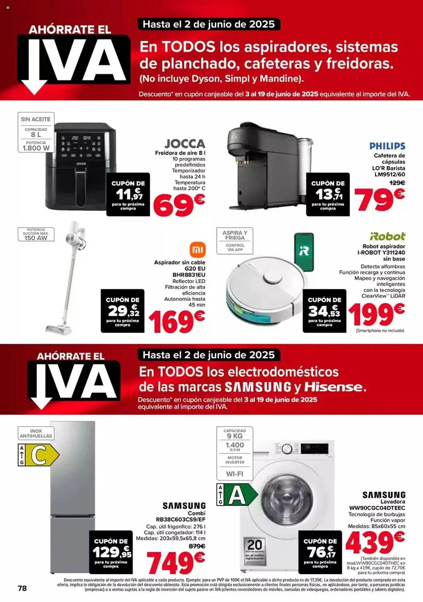 Catálogo de Folleto Carrefour 27 de mayo al 11 de junio 2025 - Página 78