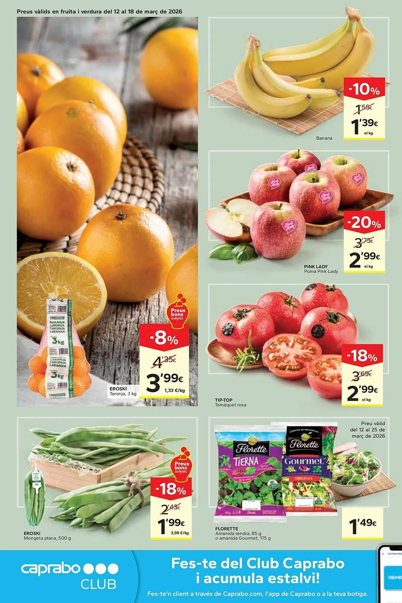 Catálogo de Catálogo Caprabo 12 de marzo al 25 de marzo 2026 - Página 4