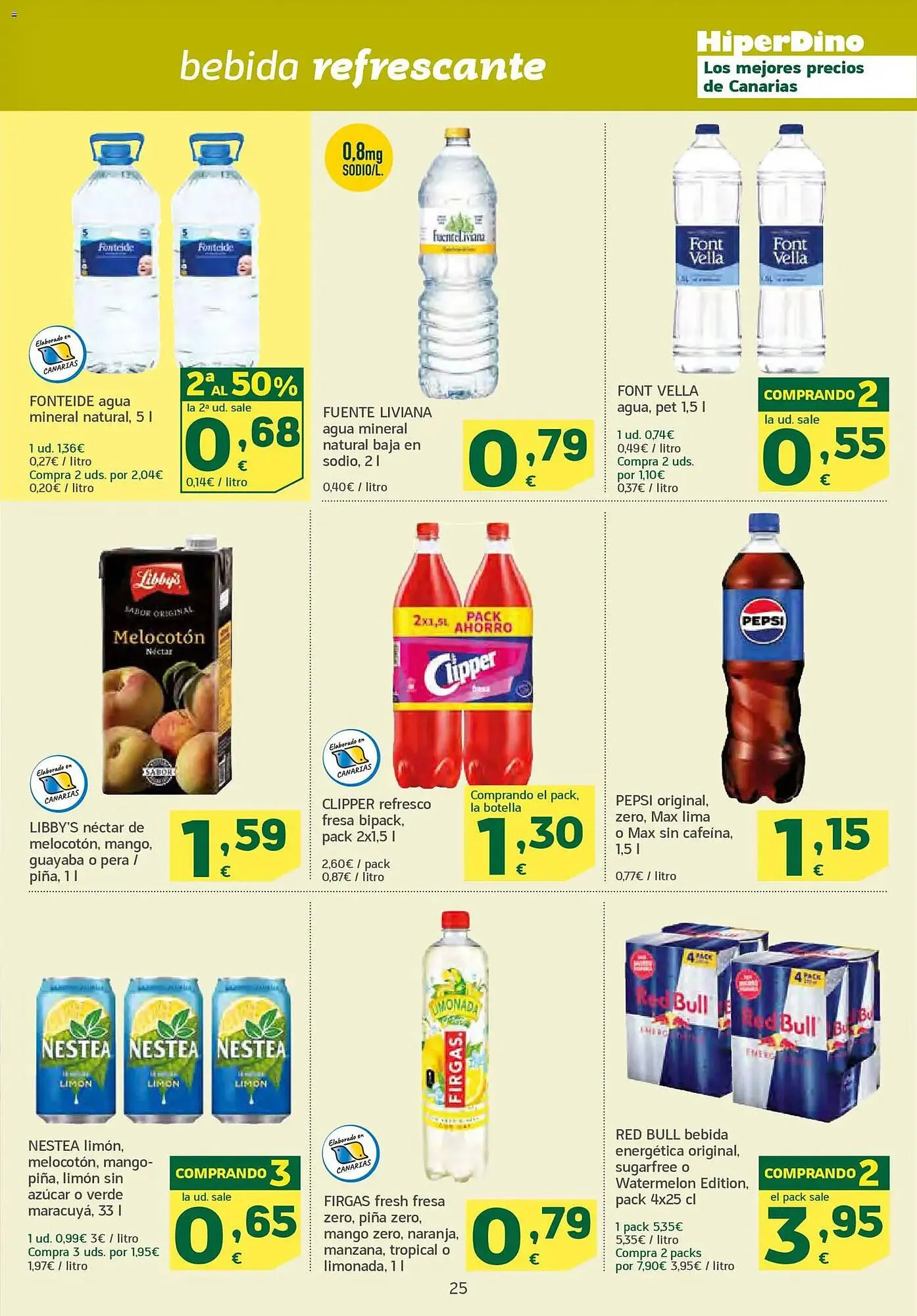 Catálogo de Folleto HiperDino 10 de marzo al 23 de marzo 2026 - Página 25