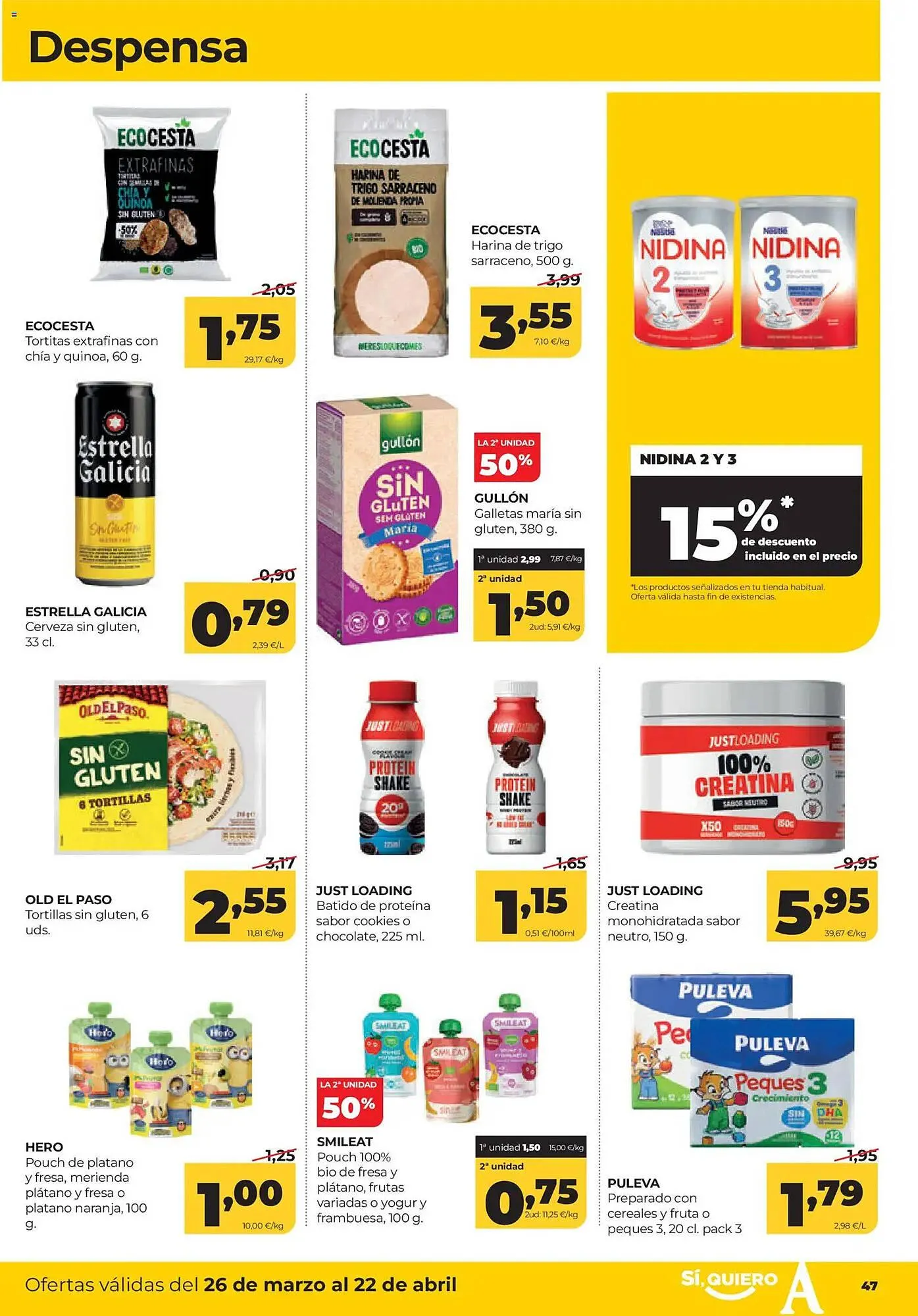 Catálogo de Folleto Alimerka 26 de marzo al 22 de abril 2026 - Página 37