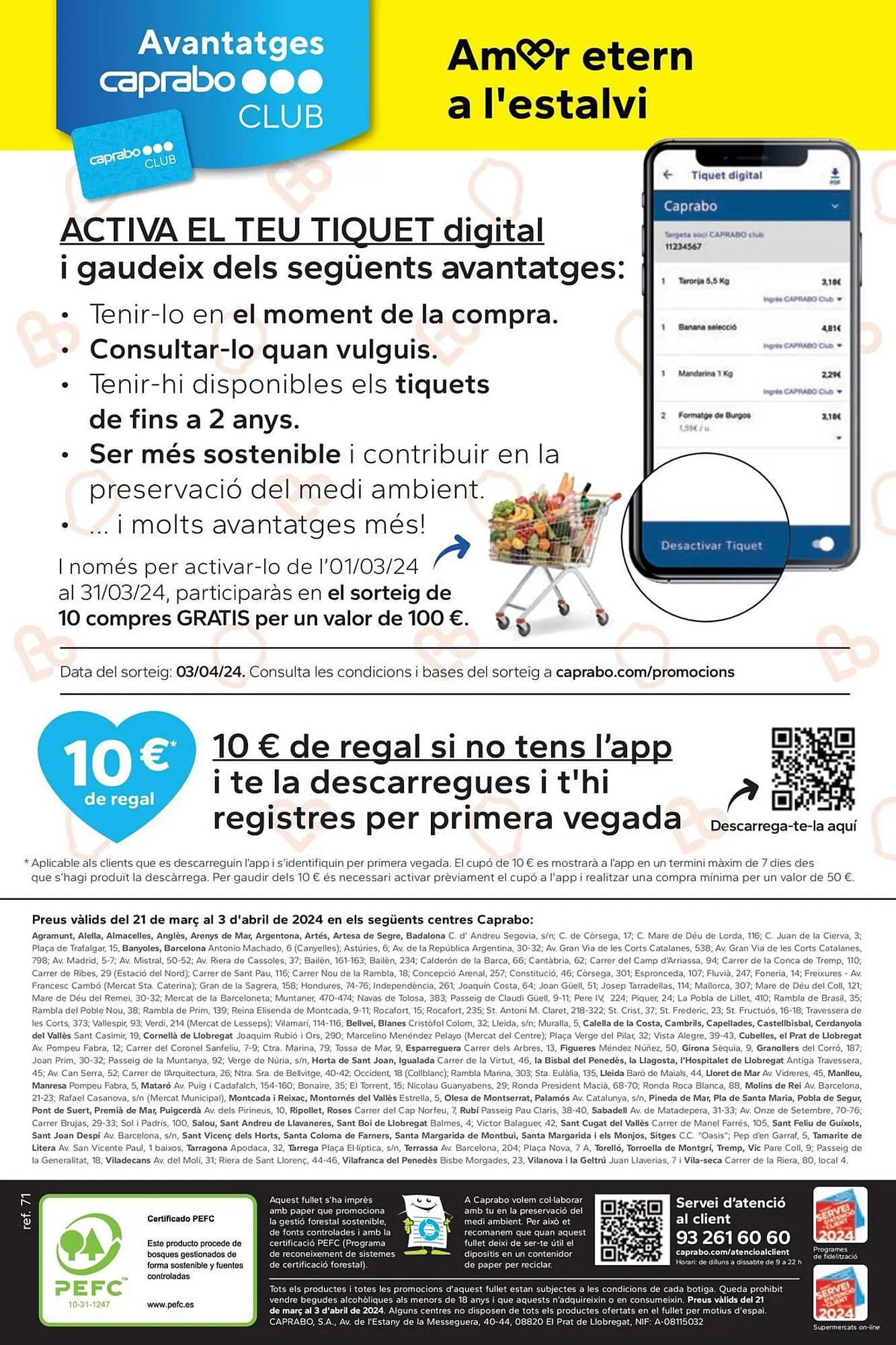 Catálogo de Folleto Caprabo 21 de marzo al 3 de abril 2024 - Página 12