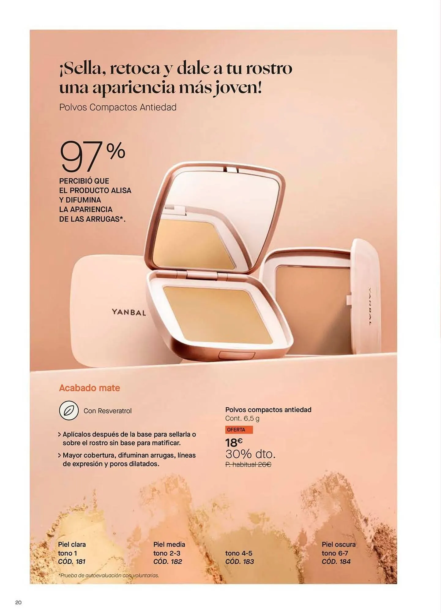 Catálogo de Folleto Yanbal 13 de octubre al 7 de noviembre 2025 - Página 20