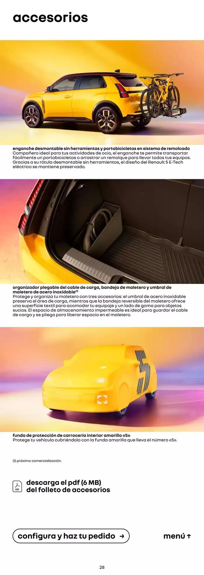 Catálogo de Renault 5 E-Tech Eléctrico 24 de abril al 24 de abril 2026 - Página 28
