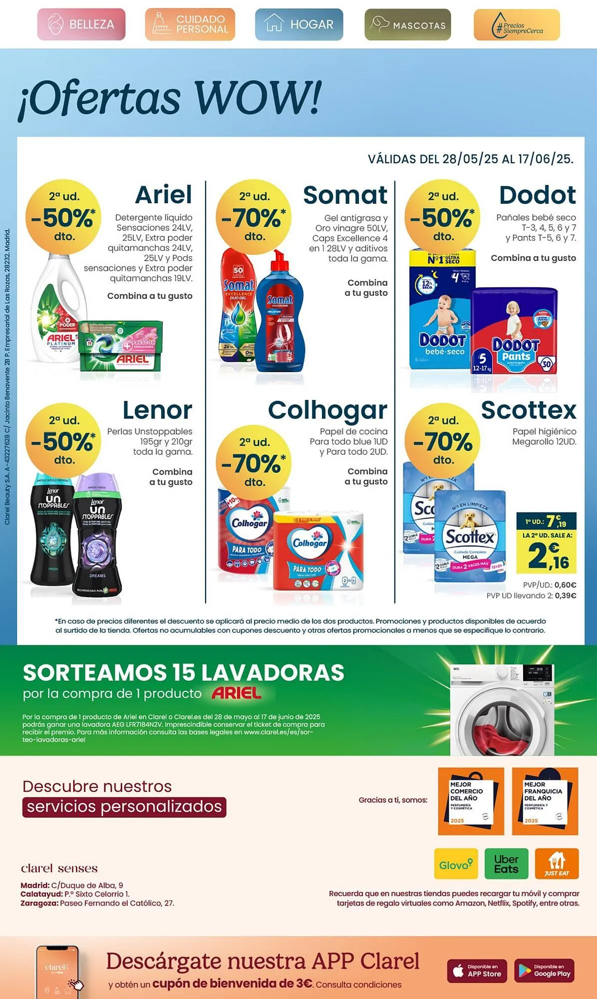 Catálogo de Folleto Clarel 28 de mayo al 17 de junio 2025 - Página 18