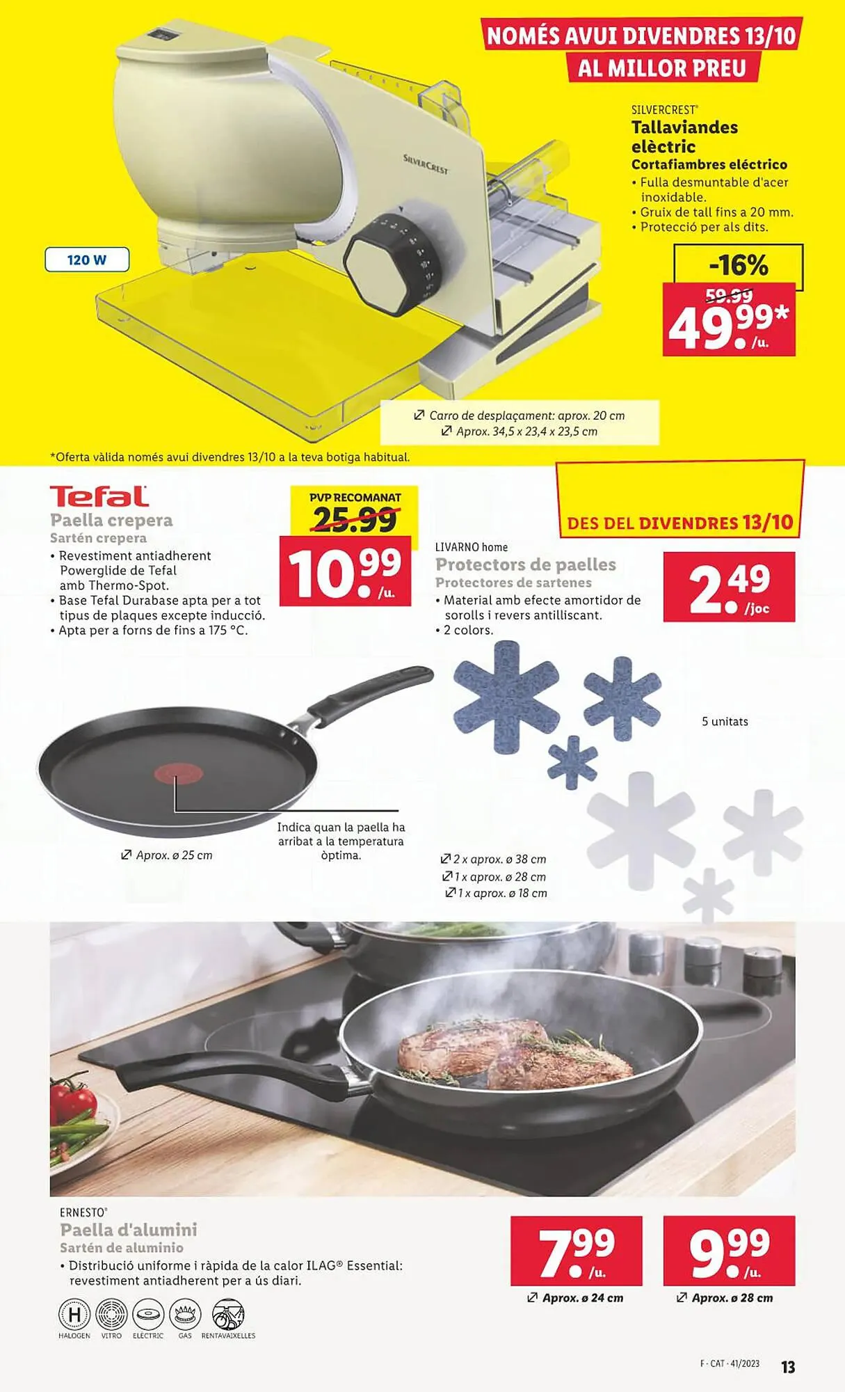 Catálogo de Folleto Lidl 2 de octubre al 16 de octubre 2023 - Página 13