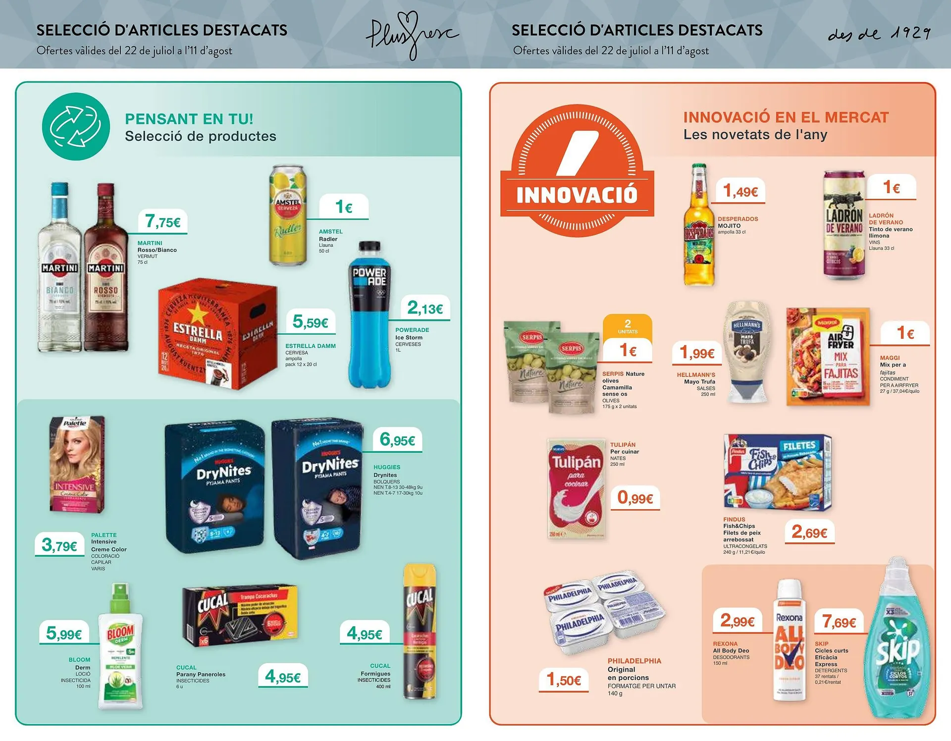 Catálogo de Folleto Plusfresc 22 de julio al 11 de agosto 2025 - Página 9
