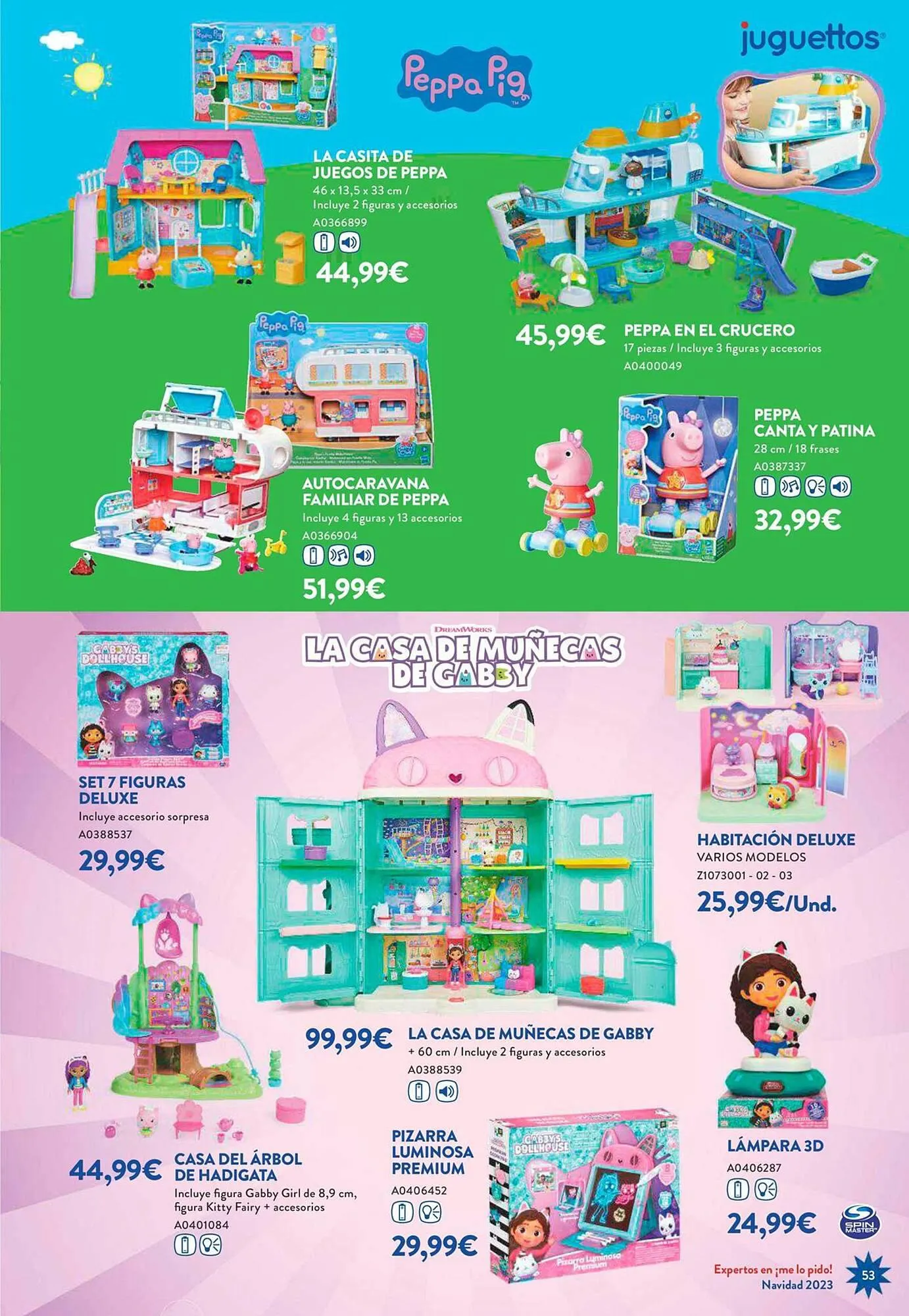 Catálogo de Folleto Juguettos 6 de noviembre al 24 de diciembre 2023 - Página 53