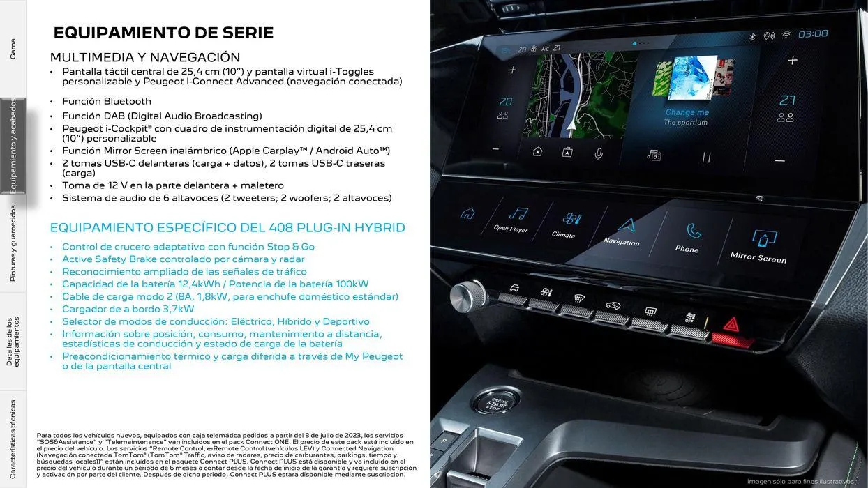Catálogo de 408 Plug-in Hybrid • Híbrido • Térmico 25 de junio al 25 de junio 2025 - Página 5