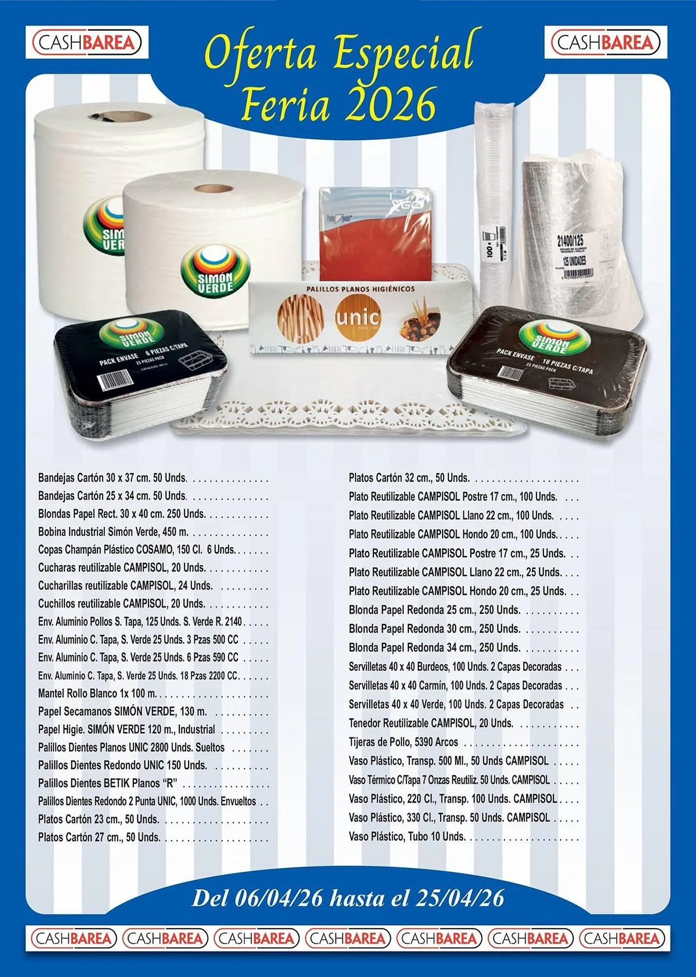 Catálogo de Catálogo Cash Barea 6 de abril al 25 de abril 2026 - Página 8