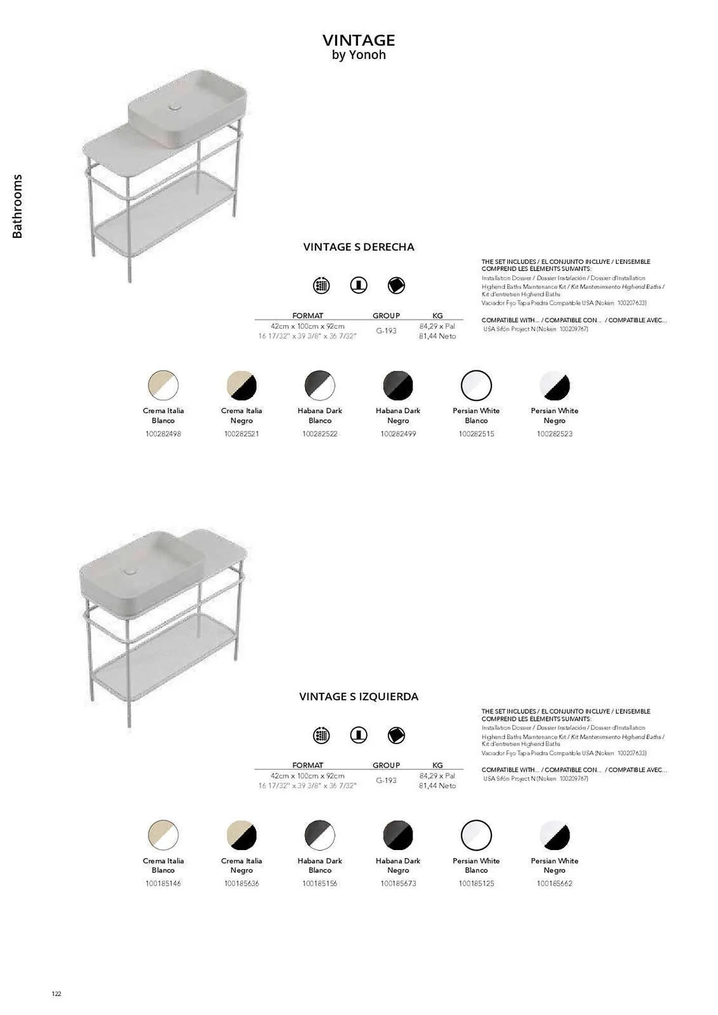 Catálogo de Folleto Porcelanosa 31 de marzo al 8 de febrero 2024 - Página 129