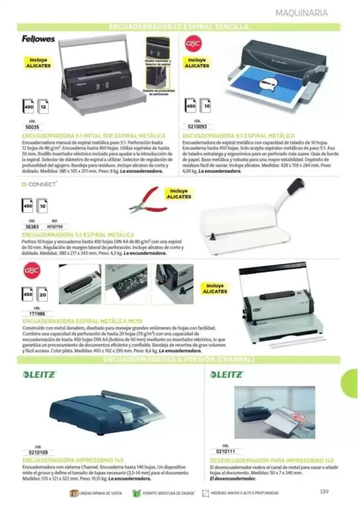 Catálogo de CATÁLOGO 2025 ESENCIAL OFICINA 22 de mayo al 31 de diciembre 2025 - Página 141