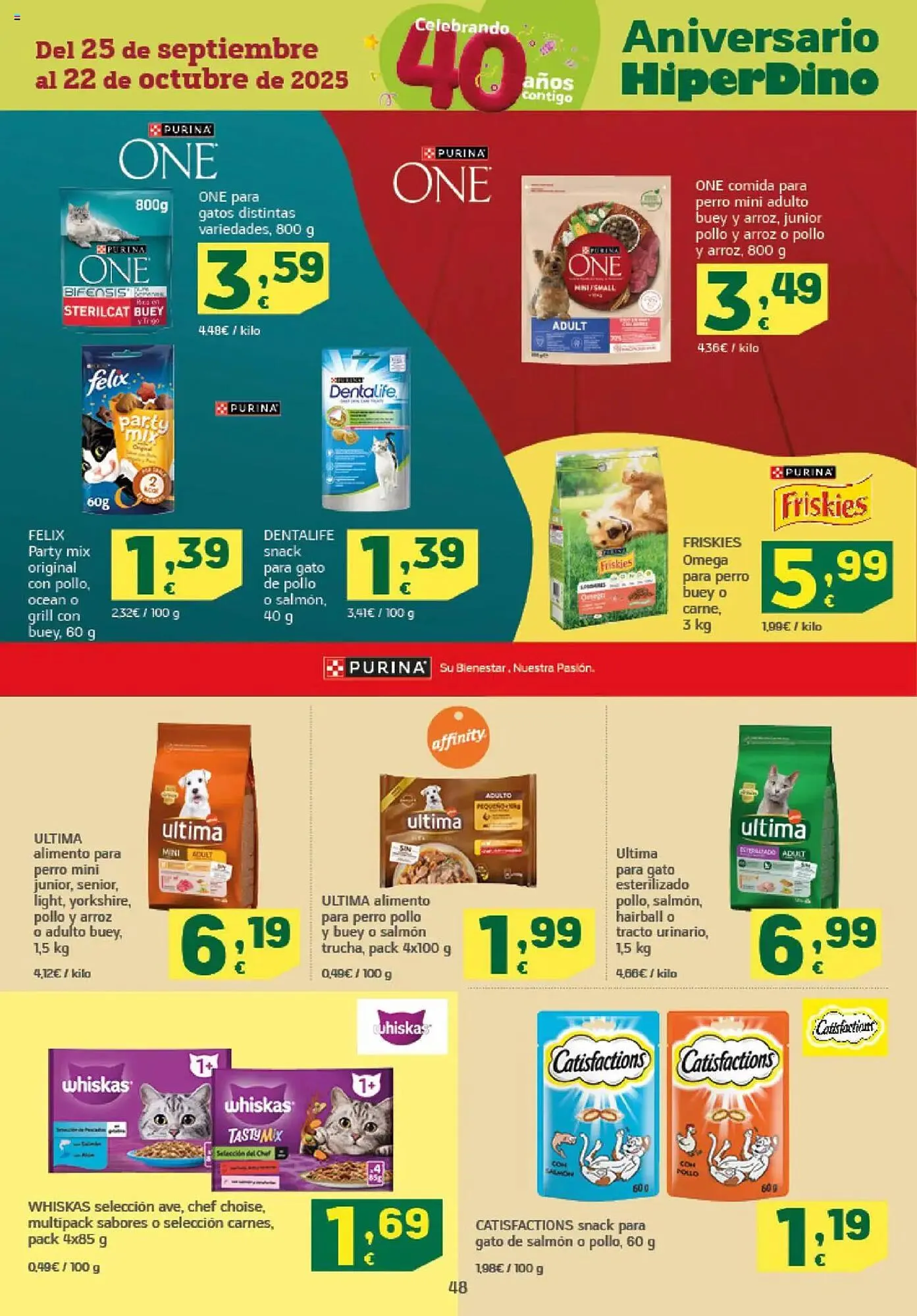 Catálogo de Folleto HiperDino 9 de octubre al 22 de octubre 2025 - Página 48