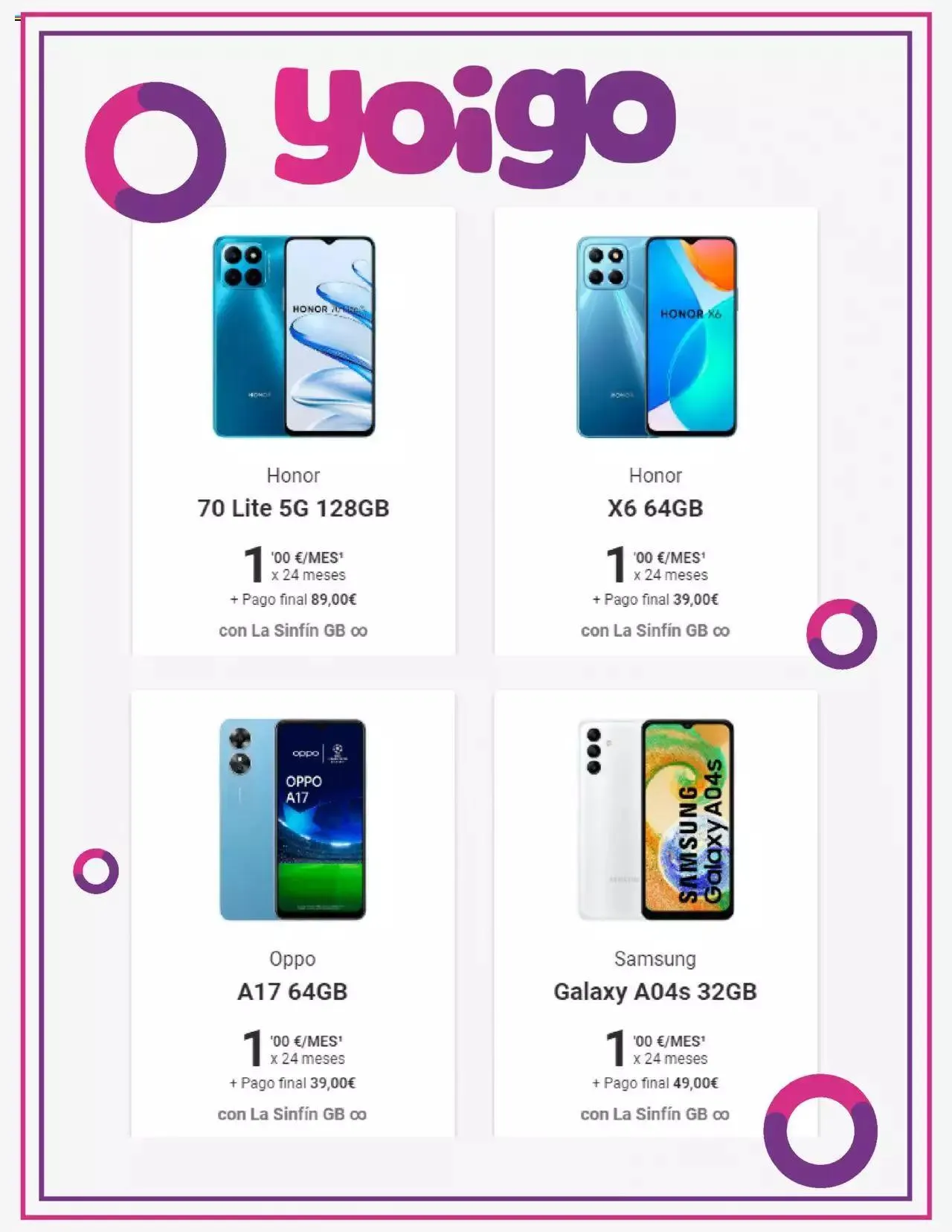 Catálogo de Yoigo ofertas 18 de septiembre al 31 de diciembre 2023 - Página 6