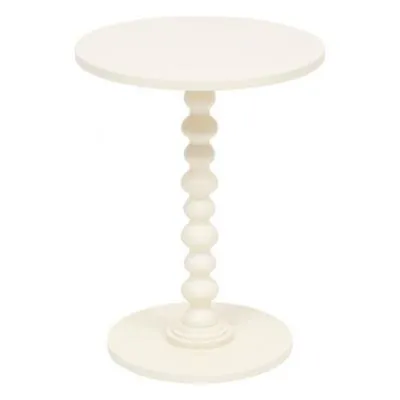 206005A MESA DE CAFE ALIX DIAMETRO 38 CM MARFIL