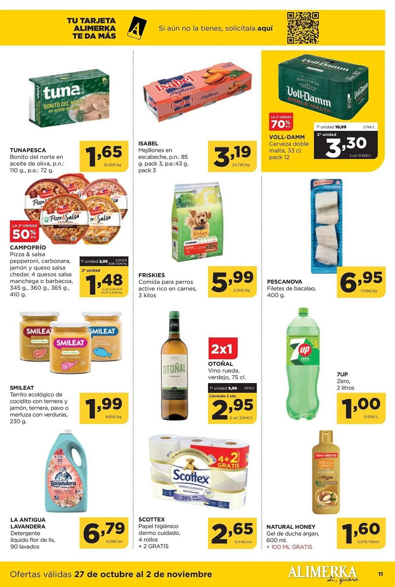 Catálogo de Folleto Alimerka 27 de octubre al 2 de noviembre 2025 - Página 11