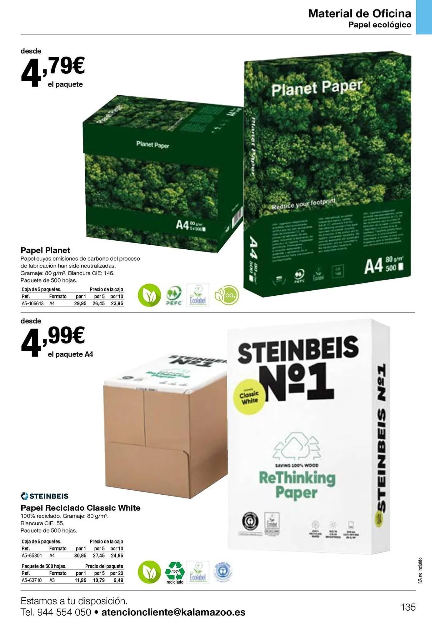 Catálogo de Folleto Staples Kalamazoo 19 de enero al 31 de diciembre 2026 - Página 135