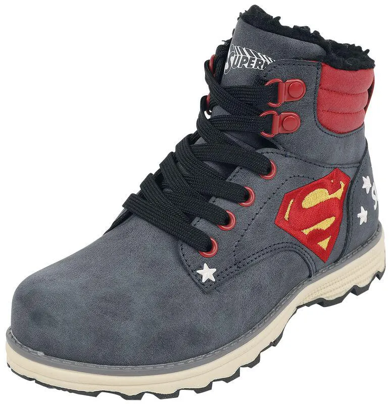 "Kids - Super hero services" Botas niños azul/rojo de Superman